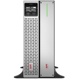 APC Smart-UPS Li-Ion SRTL1500RM4UXLI-NC Noodstroomvoeding Zwart/zilver, 1500VA, 8x C13, USB, Rack/tower convertible, long runtime, NMC