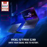 ASUS ROG Strix G18 G814PP-S9018W 18"  Copilot+ gaming laptop Donkergrijs | R9 7940HX | RTX 5070 | 32 GB | 1 TB SSD