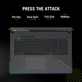 ASUS ROG Strix G18 G814PP-S9018W 18"  Copilot+ gaming laptop Donkergrijs | R9 7940HX | RTX 5070 | 32 GB | 1 TB SSD