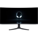 Alienware AW3423DWF 34" Curved UltraWide gaming monitor Zwart, 1x HDMI, 2x DisplayPort, 4x USB-A, USB-B, 165 Hz
