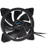 Alphacool Eiszyklon Aurora LUX PRO Digital RGB 140x140x25mm case fan Zwart, 4-pin PWM aansluiting