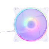 Alphacool Rise Aurora 120mm Fan White case fan Wit, 4-pin PWM, ARGB