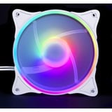 Alphacool Rise Aurora 120mm Fan White case fan Wit, 4-pin PWM, ARGB