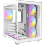 Antec C5 ARGB White midi tower behuizing Wit | 1x USB-A | 1x USB-C | Tempered Glass