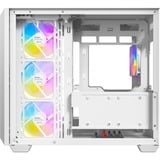 Antec C5 ARGB midi tower behuizing Wit | 1x USB-A | 1x USB-C | Tempered Glass