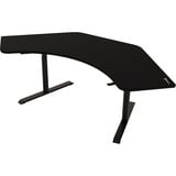 Arozzi Arena Angelo - Pure Black gaming desk Zwart