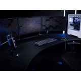 Arozzi Arena Angelo - Pure Black gaming desk Zwart