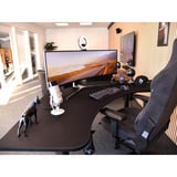 Arozzi Arena Angelo - Pure Black gaming desk Zwart