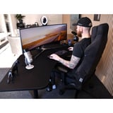 Arozzi Arena Angelo - Pure Black gaming desk Zwart