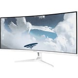 Arozzi Nova Curved 34" UltraWide gaming monitor Wit, 165 Hz, 2x DisplayPort, 2x HDMI, Audio, Adaptive Sync