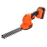 BLACK+DECKER BCSS18B-XJ 18V Gras- en struikschaar (zonder accu) Oranje/zwart, Accu en oplader niet inbegrepen