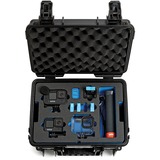 B&W Outdoor Case Typ 3000/B/GoPro9    bk koffer Zwart
