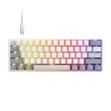 Corsair CLIPPER PRO MINI 60 RGB mechanisch gaming toetsenbord Wit, US lay-out (QWERTY), Corsair MGX Hyperdrive, 60%