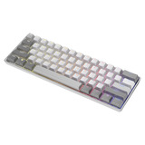 Corsair CLIPPER PRO MINI 60 RGB mechanisch gaming toetsenbord Wit, US lay-out (QWERTY), Corsair MGX Hyperdrive, 60%