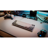 Corsair CLIPPER PRO MINI 60 RGB mechanisch gaming toetsenbord Wit, US lay-out (QWERTY), Corsair MGX Hyperdrive, 60%