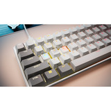 Corsair CLIPPER PRO MINI 60 RGB mechanisch gaming toetsenbord Wit, US lay-out (QWERTY), Corsair MGX Hyperdrive, 60%