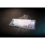 Corsair CLIPPER PRO MINI 60 RGB mechanisch gaming toetsenbord Wit, US lay-out (QWERTY), Corsair MGX Hyperdrive, 60%