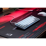Corsair CLIPPER PRO MINI 60 RGB mechanisch gaming toetsenbord Wit, US lay-out (QWERTY), Corsair MGX Hyperdrive, 60%