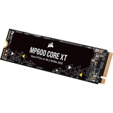 Corsair MP600 CORE XT 2 TB SSD Zwart, PCIe Gen 4.0 x4, NVMe 1.4, M.2 2280, 3D QLC NAND