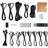 DeepCool PX-P 1000W Platinum voeding  1x 12VHPWR, 5x 6+2-pin PCIe, Kabel-management