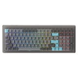 Ducky Cushion 98 RGB mechanisch gaming toetsenbord Zwart, US lay-out (QWERTY), 96%, RGB, PBT Cherry, USB-C / 2,4 GHz / Bluetooth