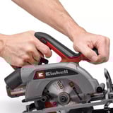 EINHELL Accucirkelzaag TE-CS 18/150-2 Li - Solo handcirkelzaag Rood/zwart, Power X-Change, Accu en oplader niet inbegrepen