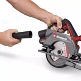 EINHELL Accucirkelzaag TE-CS 18/150-2 Li - Solo handcirkelzaag Rood/zwart, Power X-Change, Accu en oplader niet inbegrepen