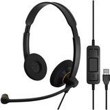 EPOS | Sennheiser EPOS IMPACT SC 60 USB ML headset Zwart, Stereo