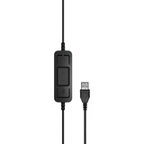 EPOS | Sennheiser EPOS IMPACT SC 60 USB ML on-ear headset Zwart, Stereo