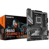 GIGABYTE B650 GAMING X AX socket AM5 moederbord Zwart/grijs, RAID, 2.5 GbE-LAN, Wi-Fi 6E, BT 5.2, Sound, ATX