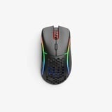 Glorious Model D Wireless gaming muis Zwart (mat), 19.000 dpi, RGB leds