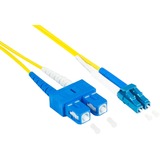 Good Connections LWL Kabel LC-SC Single OS2 Geel, 3 meter