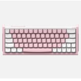 Iqunix EZ63 Pink Magnetic Switch Gaming HE Keyboard Wit, US lay-out (QWERTY), Gateron Jade Pro, 60%, RGB, Double Shot PBT Keycaps