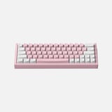 Iqunix EZ63 Pink Magnetic Switch Gaming HE Keyboard Wit, US lay-out (QWERTY), Gateron Jade Pro, 60%, RGB, Double Shot PBT Keycaps