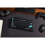 Keychron Q1 Ultra-M4 8K Wireless Custom Mechanical Keyboard Zwart, US lay-out (QWERTY), Keychron Silk POM Banana, 75%, 75%, RGB, Hot swap, 8K, 2.4 GHz / Bluetooth 5.2 / USB-C