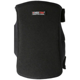 Kneetek PROFILINE Poly kniebescherming Zwart/rood