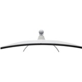 LG 38WN95CP-W 38" Curved UltraWide monitor Zwart/wit, WQHD, HDMI, DisplayPort, Thunderbolt, Audio, AMD FreeSync
