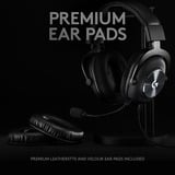 Logitech G PRO X  over-ear gaming headset Zwart, Pc, PlayStation 4 / 5, Xbox One (Series X|S), Nintendo Switch