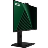 MSI PRO MP275QPDG 27" monitor Zwart, 100 Hz, HDMI, DisplayPort, USB, Audio, Webcam