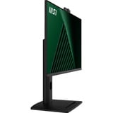 MSI PRO MP275QPDG 27" monitor Zwart, 100 Hz, HDMI, DisplayPort, USB, Audio, Webcam