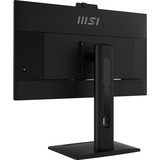 MSI PRO MP275QPDG 27" monitor Zwart, 100 Hz, HDMI, DisplayPort, USB, Audio, Webcam
