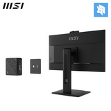 MSI PRO MP275QPDG 27" monitor Zwart, 100 Hz, HDMI, DisplayPort, USB, Audio, Webcam