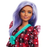 Mattel Barbie Fashionistas Doll 157 - Red Plaid Dress Pop 