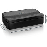 Optoma Photon Go Smart draagbare ultra short throw projector Zwart, 650 ANSI Lumen