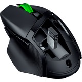 Razer Basilisk V3 X HyperSpeed gaming muis Zwart, 400 - 18000 DPI. HyperSpeed Wireless, Bluetooth