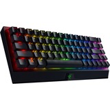 Razer BlackWidow V3 Mini HyperSpeed Keyboard, gaming toetsenbord Zwart, US lay-out, Razer Green, Chroma RGB leds, 65%, Double Shot ABS
