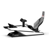 Res-Tech X1 Cockpit racingsimulator Zwart/hoogglans wit