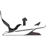 Res-Tech X1 Cockpit racingsimulator Zwart/hoogglans wit