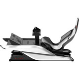 Res-Tech X1 Cockpit racingsimulator Zwart/hoogglans wit