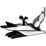 Res-Tech X1 Cockpit racingsimulator Zwart/hoogglans wit